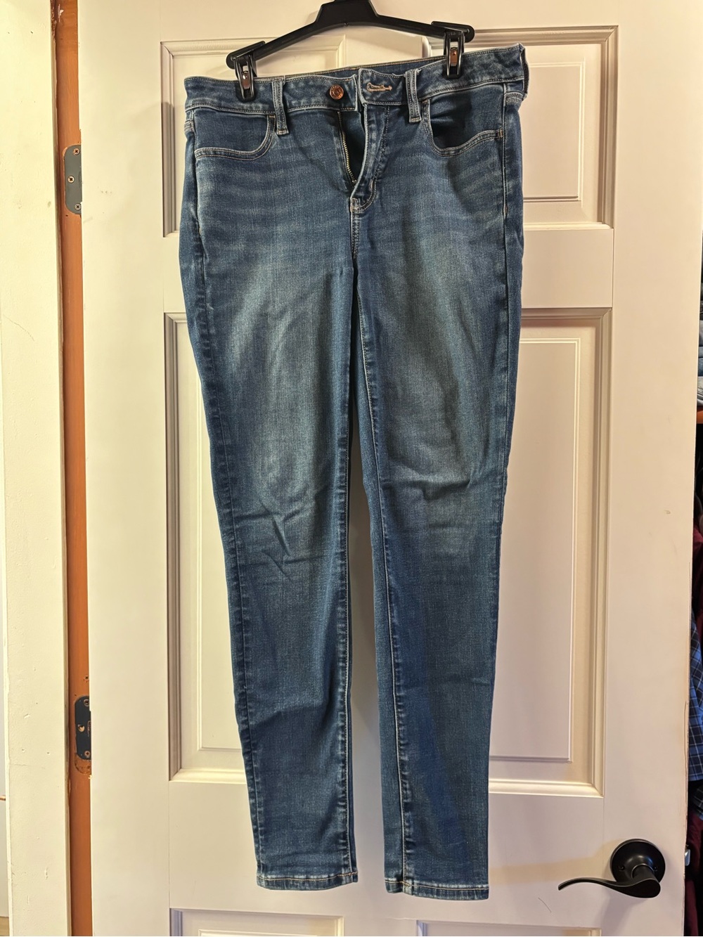American Eagle Outfitters Light Blue Stretch Jeggings